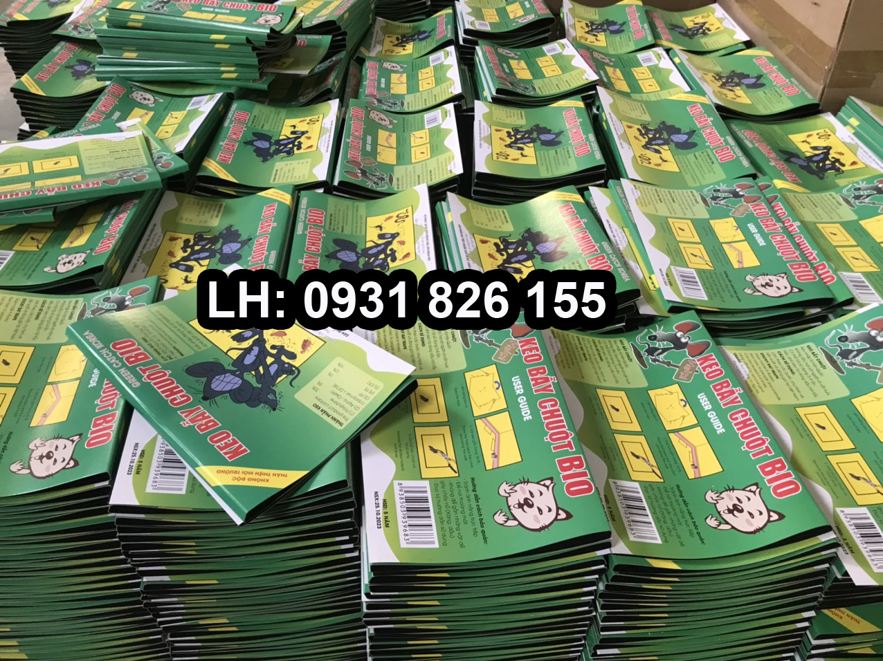 Xưởng gia công keo bẫy chuột