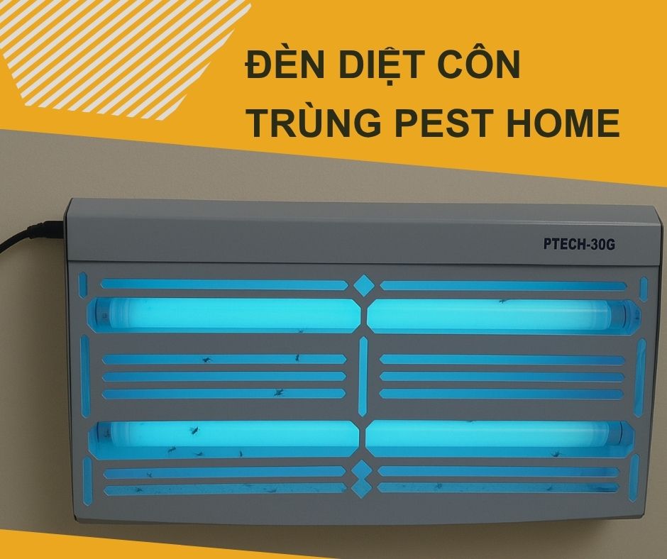 Đèn diệt côn trùng PTECH-30g Pest Home