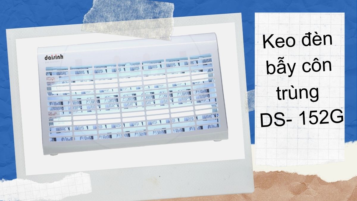 Keo Đèn Bẫy Côn Trùng DS-152GG