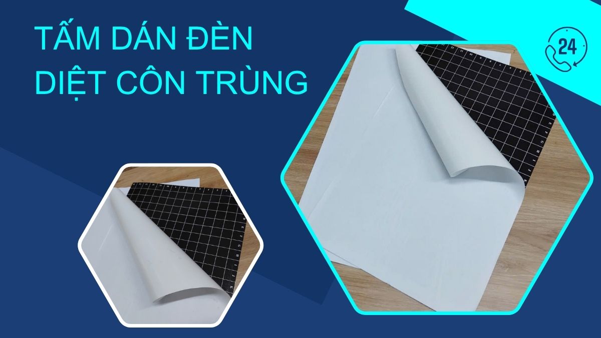 Tấm dán đèn diệt côn trùng